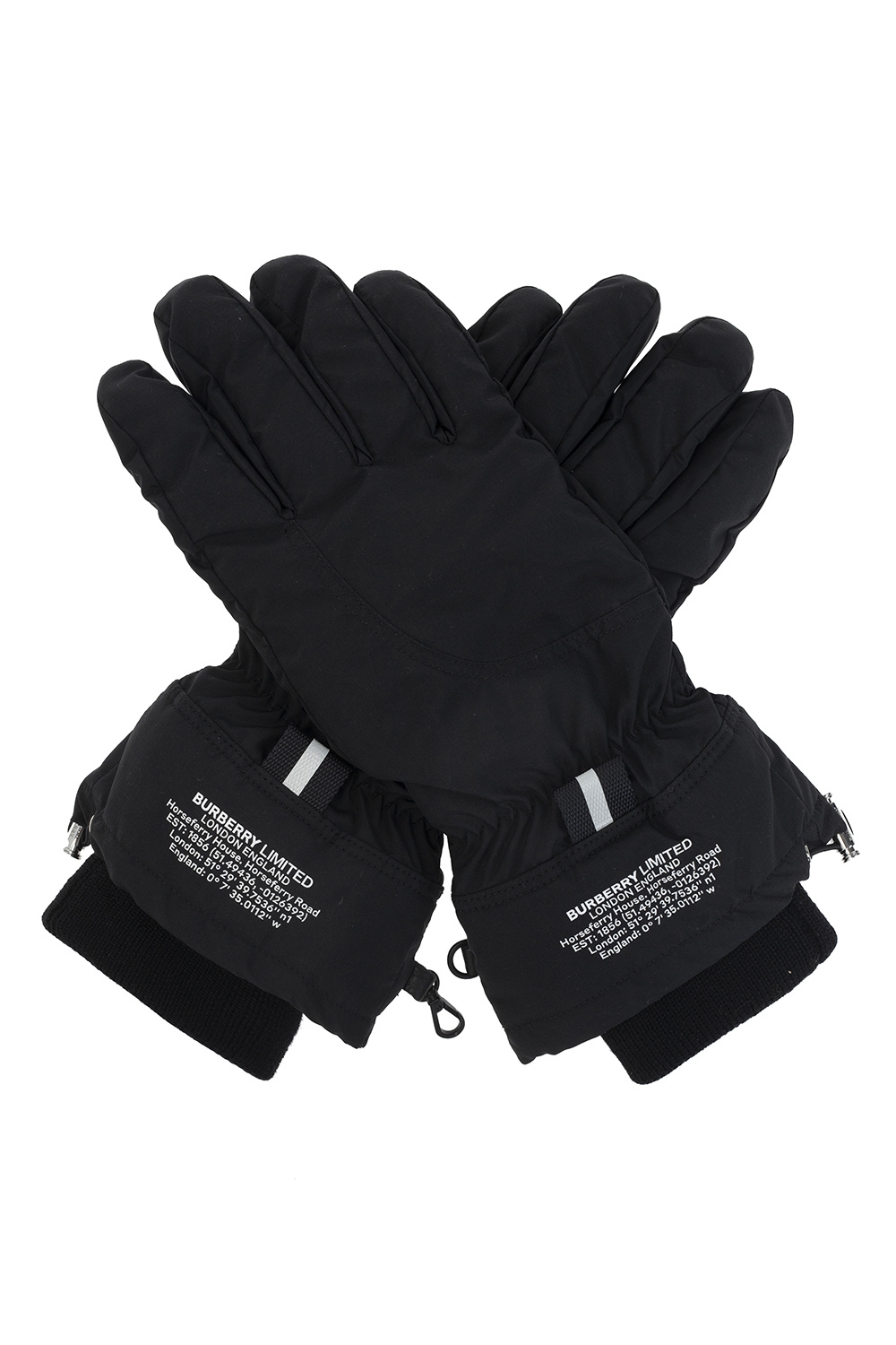 Burberry gloves on sale kids white